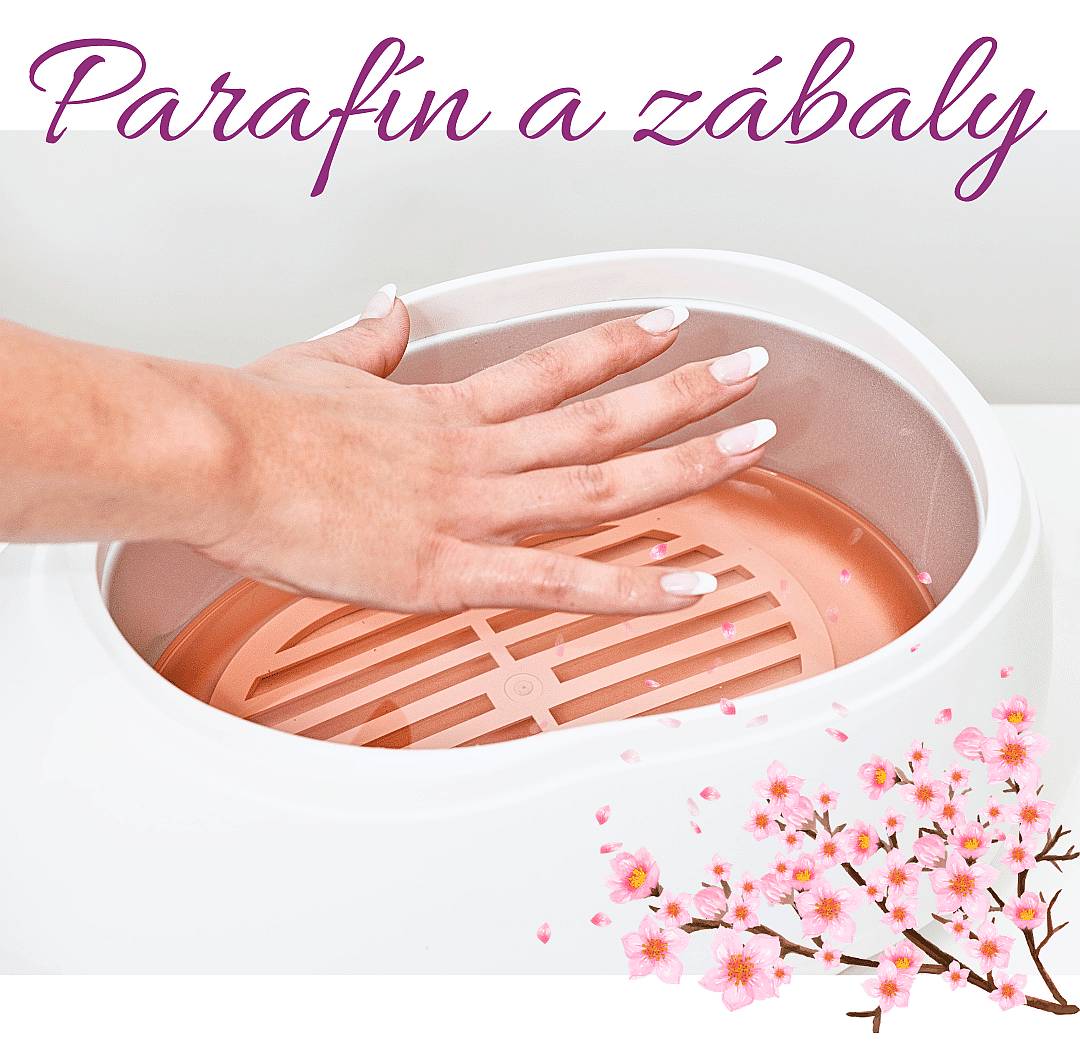 Parafín a zábaly na ruce a nohy